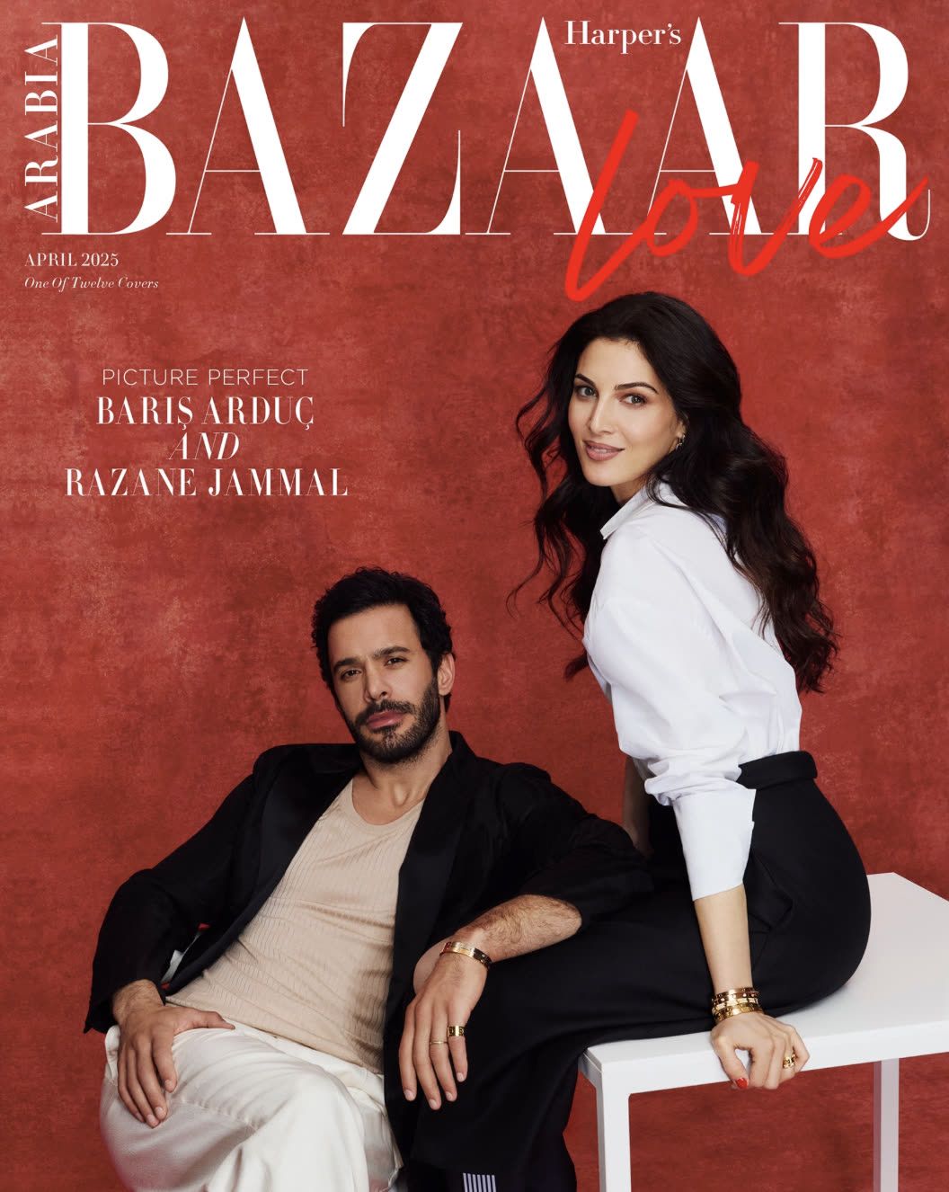 Cartier x Harper's Bazaar Arabia LOVE cover series