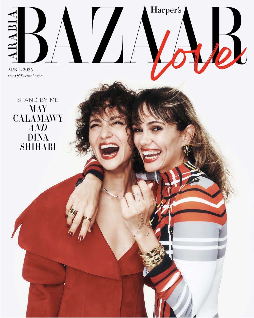 Cartier x Harper's Bazaar Arabia LOVE cover series